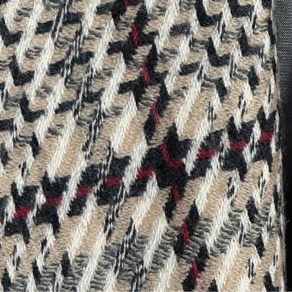 Gorgeous! Vintage Junior House 100% wool houndstooth blazer, academia - Picture 3 of 13